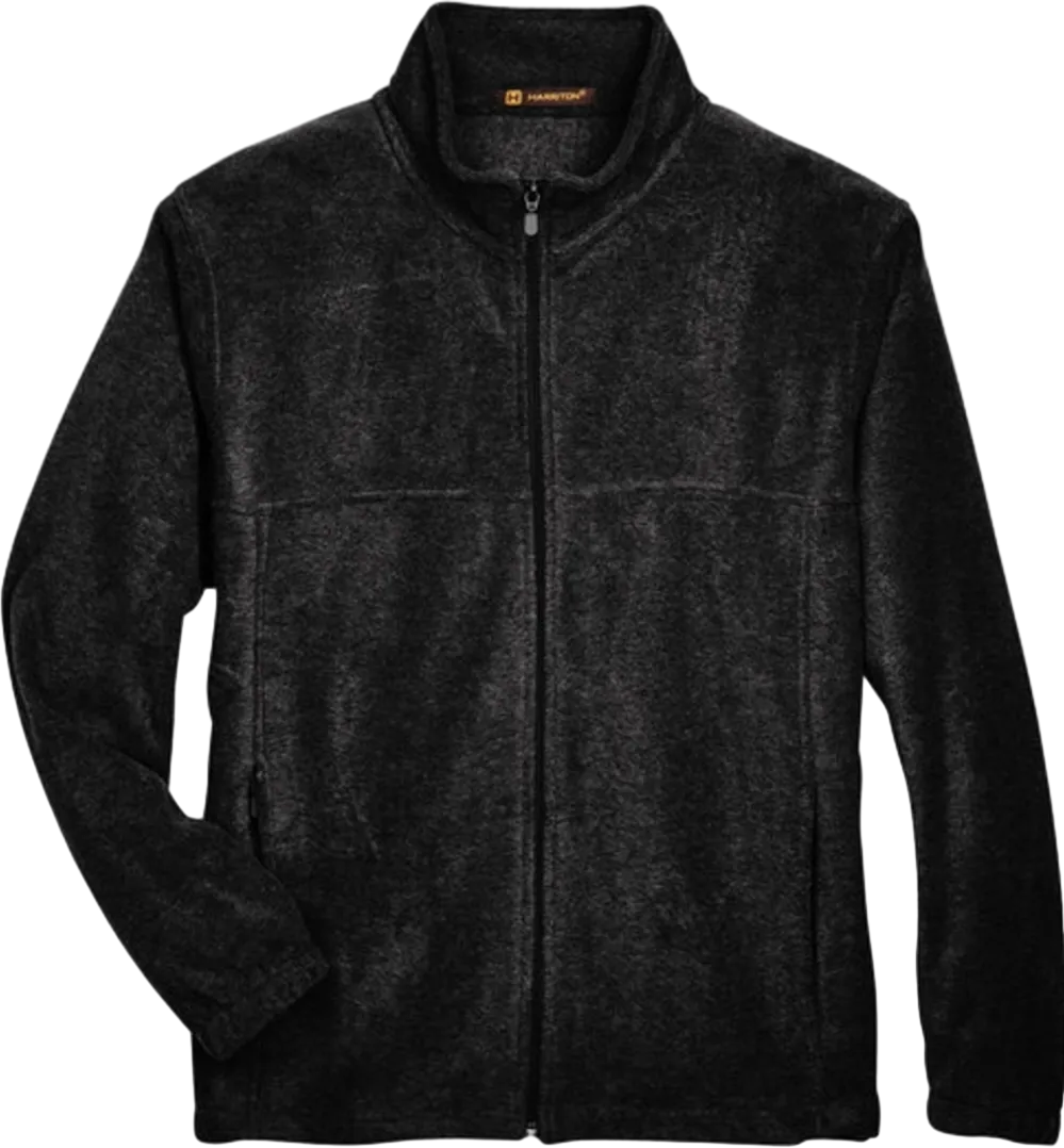Harriton Men's 8 oz. Full-Zip Fleece