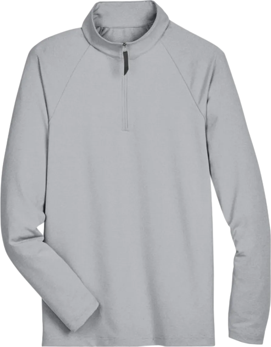 CrownLux Performance Men's Clubhouse Micro-Stripe 1/4-Zip