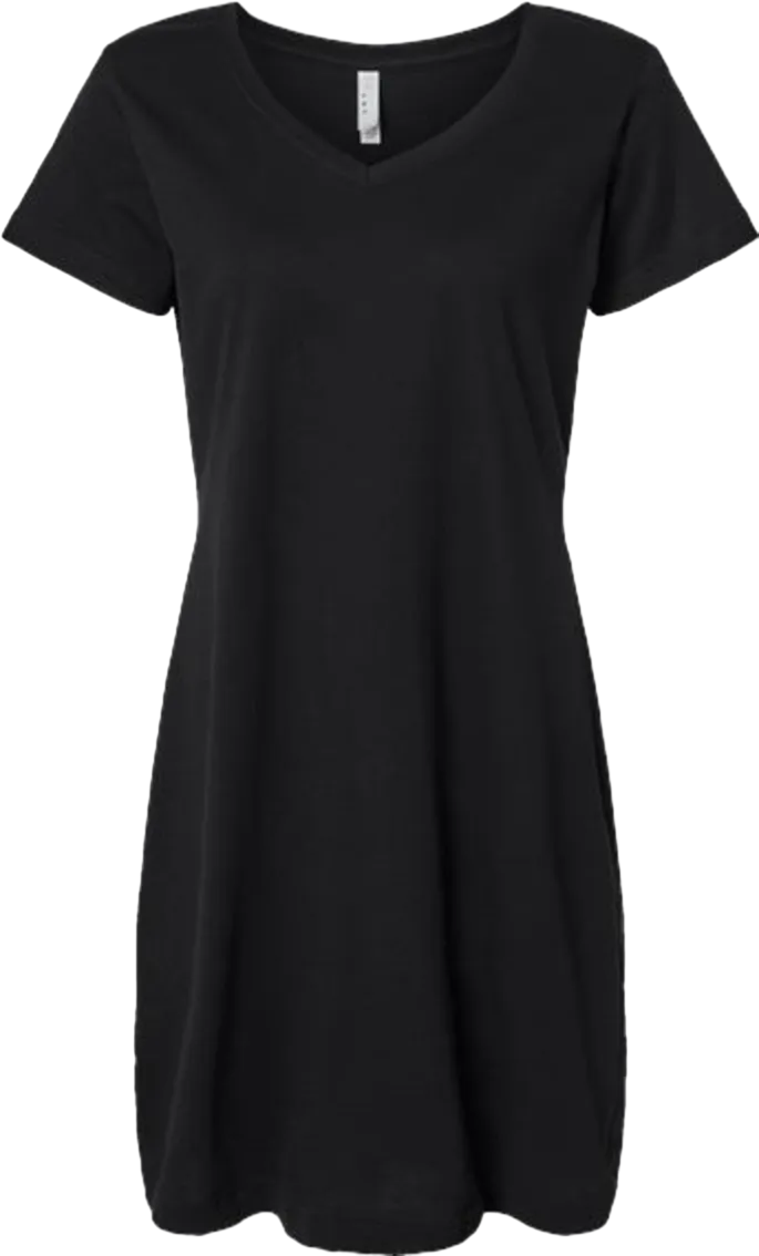 Women's Fine Jersey V-Neck Coverup
