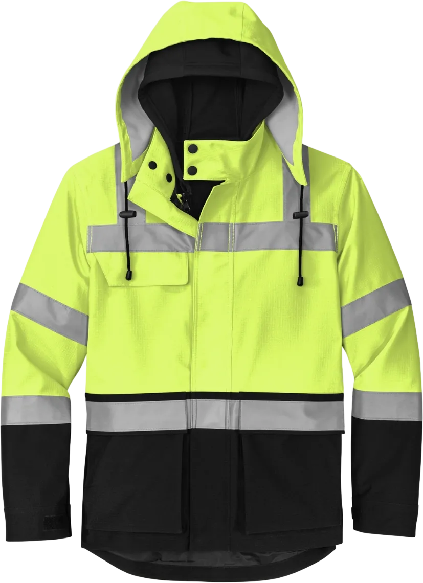 ANSI 107 Class 3 Waterproof Ripstop 3-In-1 Parka