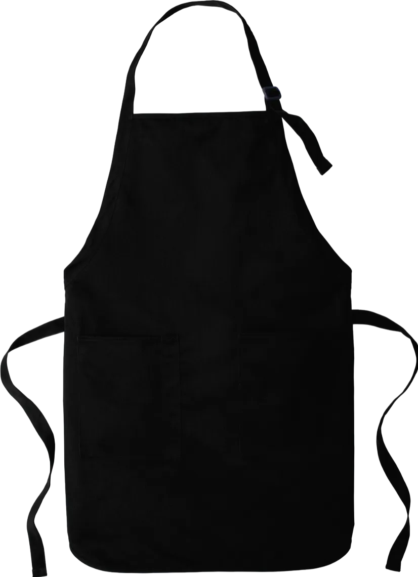 Full-Length Two-Pocket Bib Apron