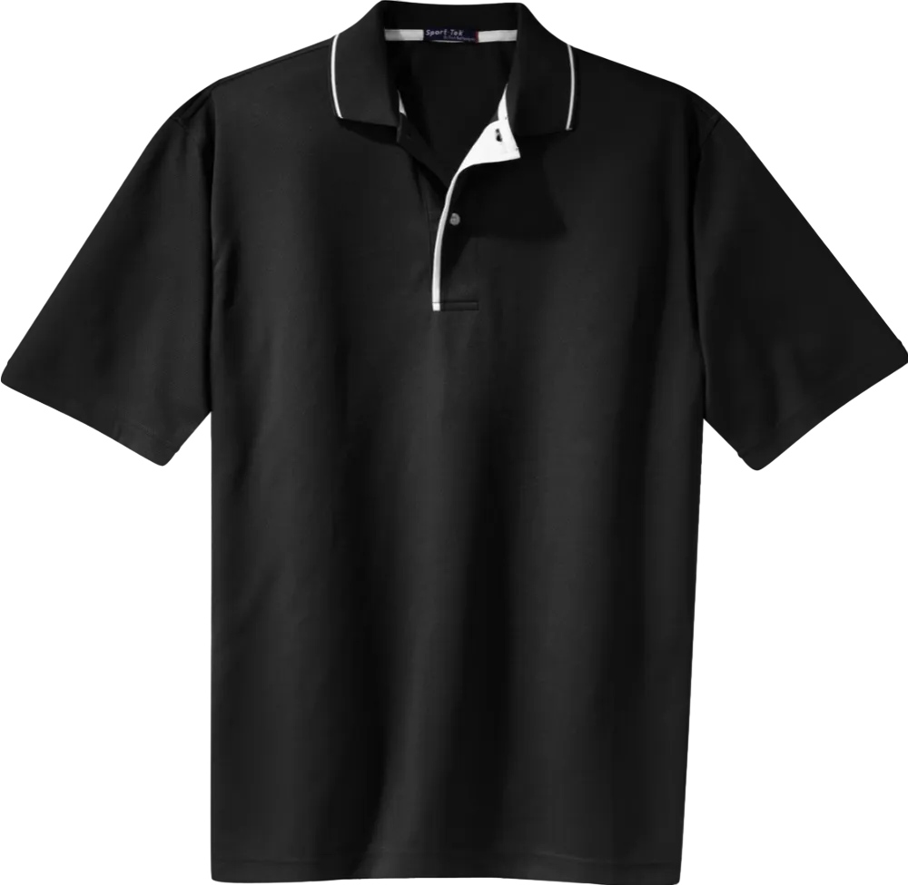 Dri-Mesh Polo with Tipped Collar and Piping