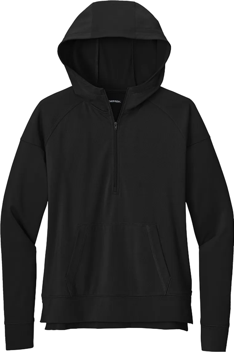 Ladies Sport-Wick Stretch 1/2-Zip Hoodie