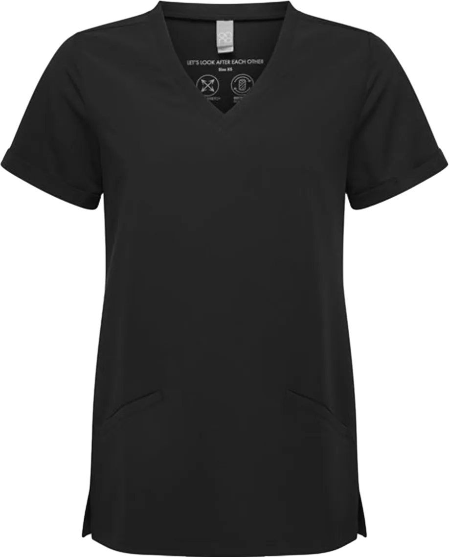 Women's Invincible V-Neck Stretch Scrub Top