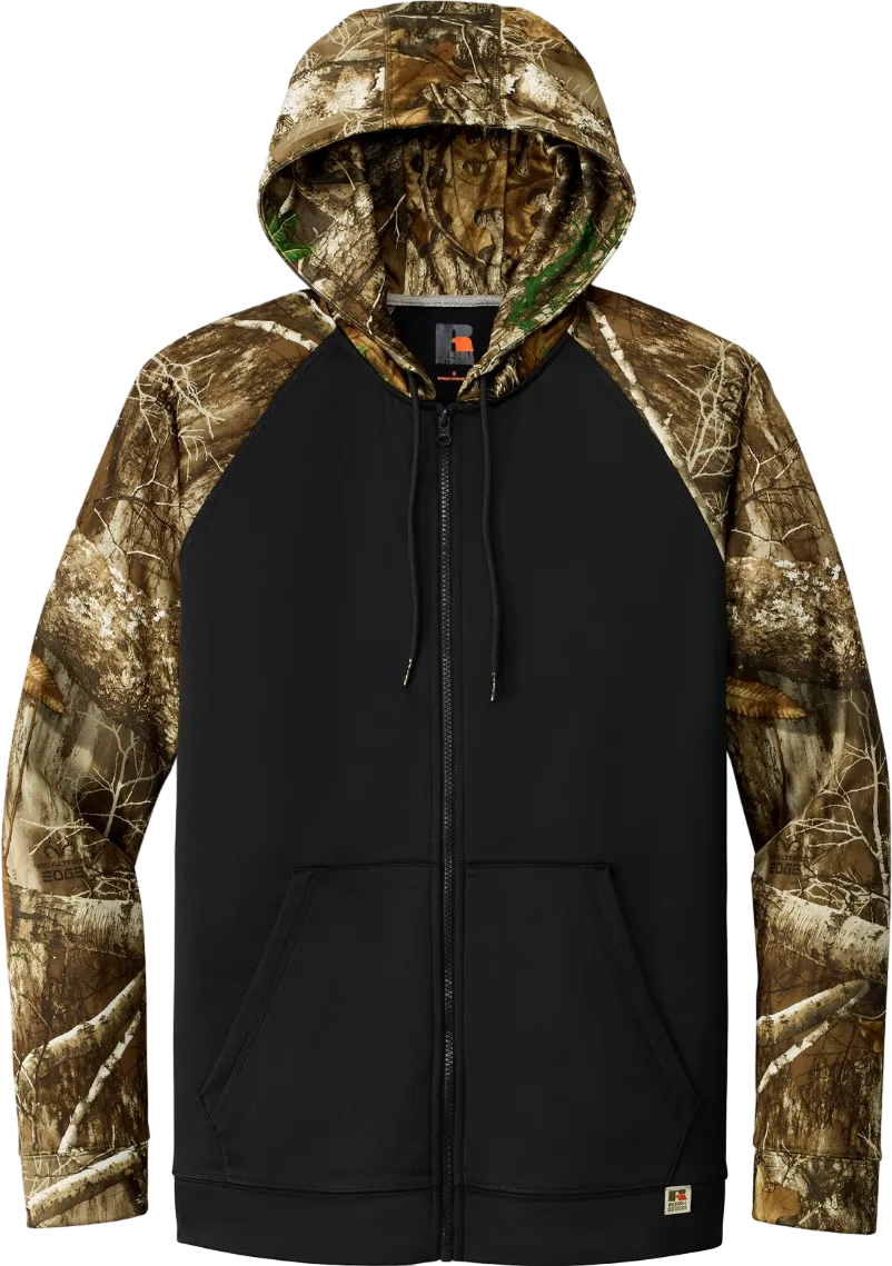 Outdoors Realtree Performance Colorblock Full-Zip Hoodie