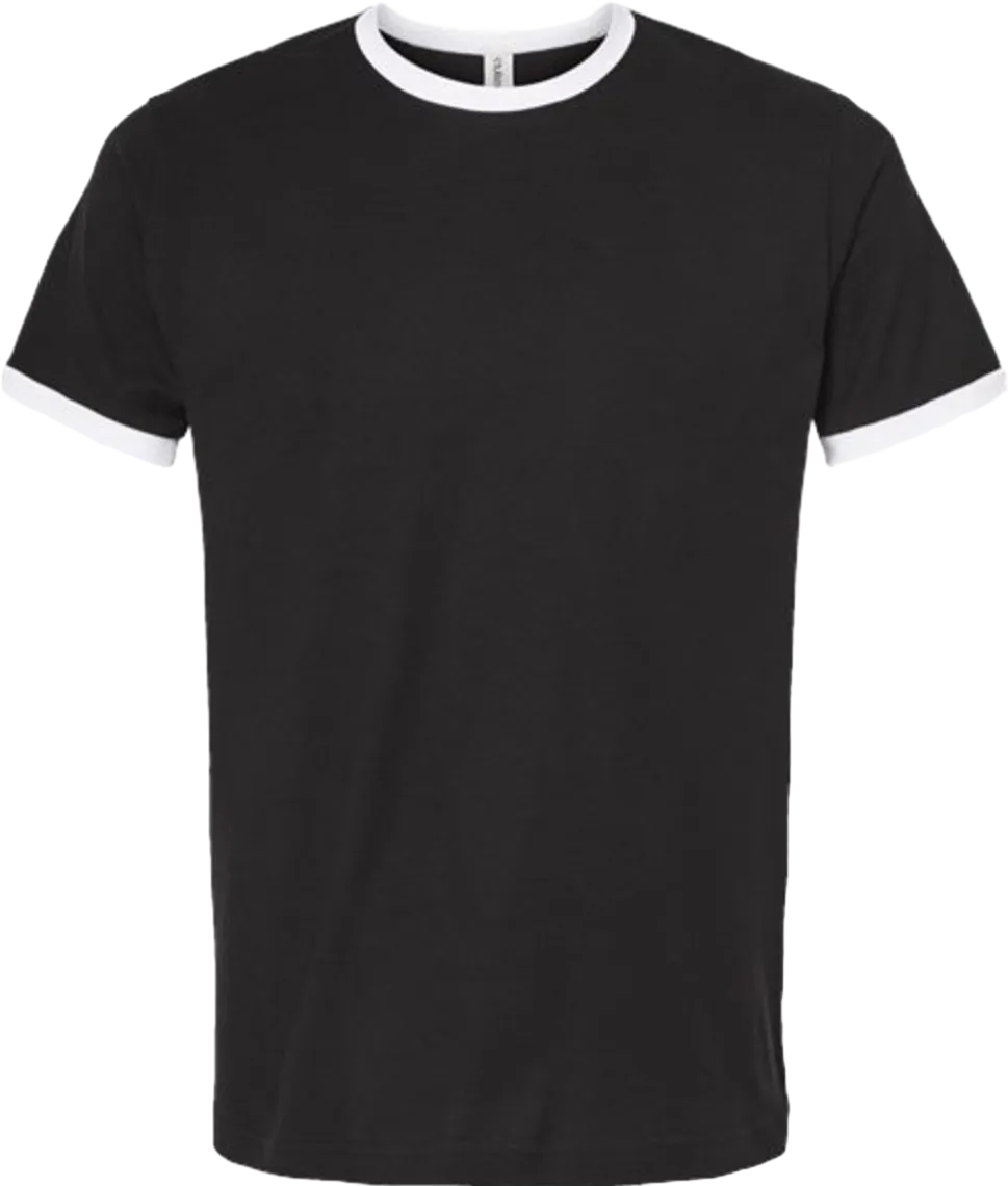 Unisex Fine Jersey Ringer T-Shirt