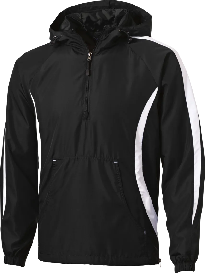 Colorblock Raglan Anorak