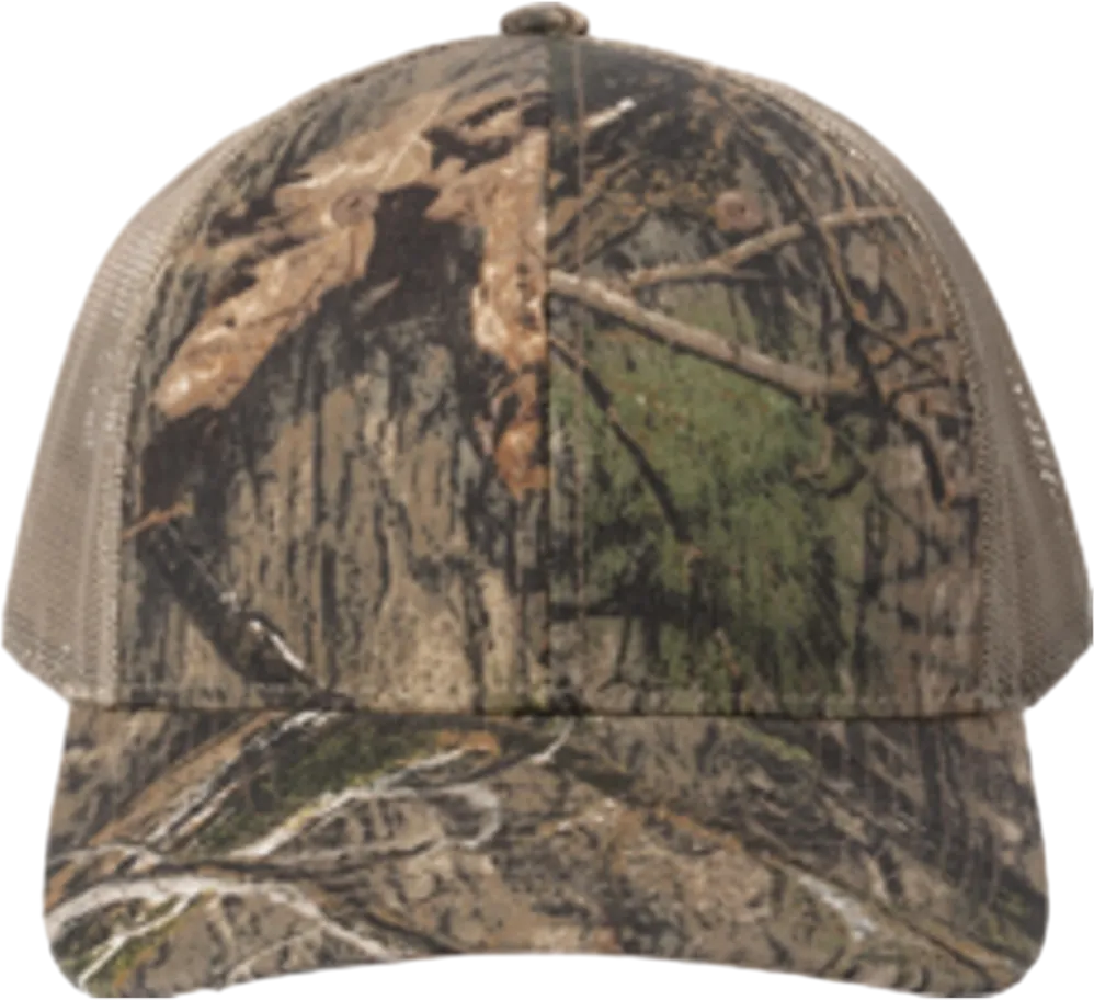 Russell Outdoors Camo Snapback Trucker Cap
