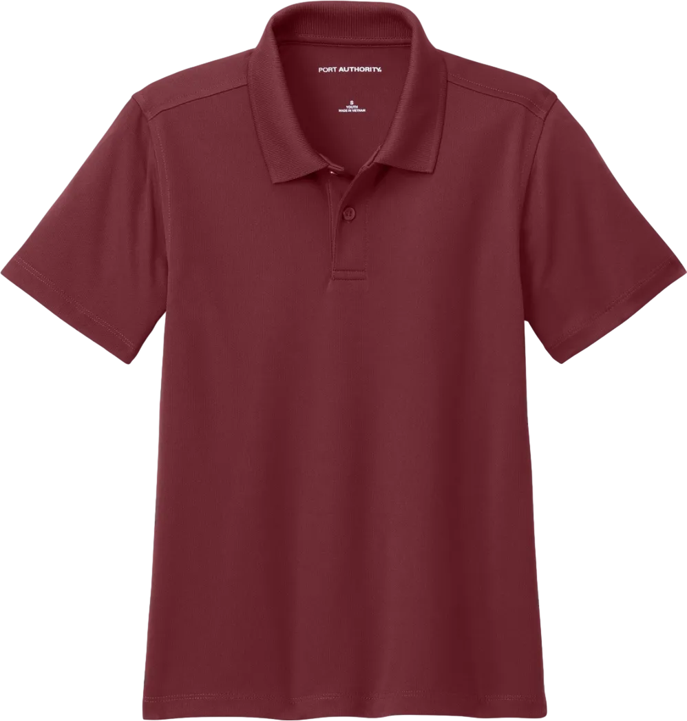 Youth Dry Zone UV Micro-Mesh Polo