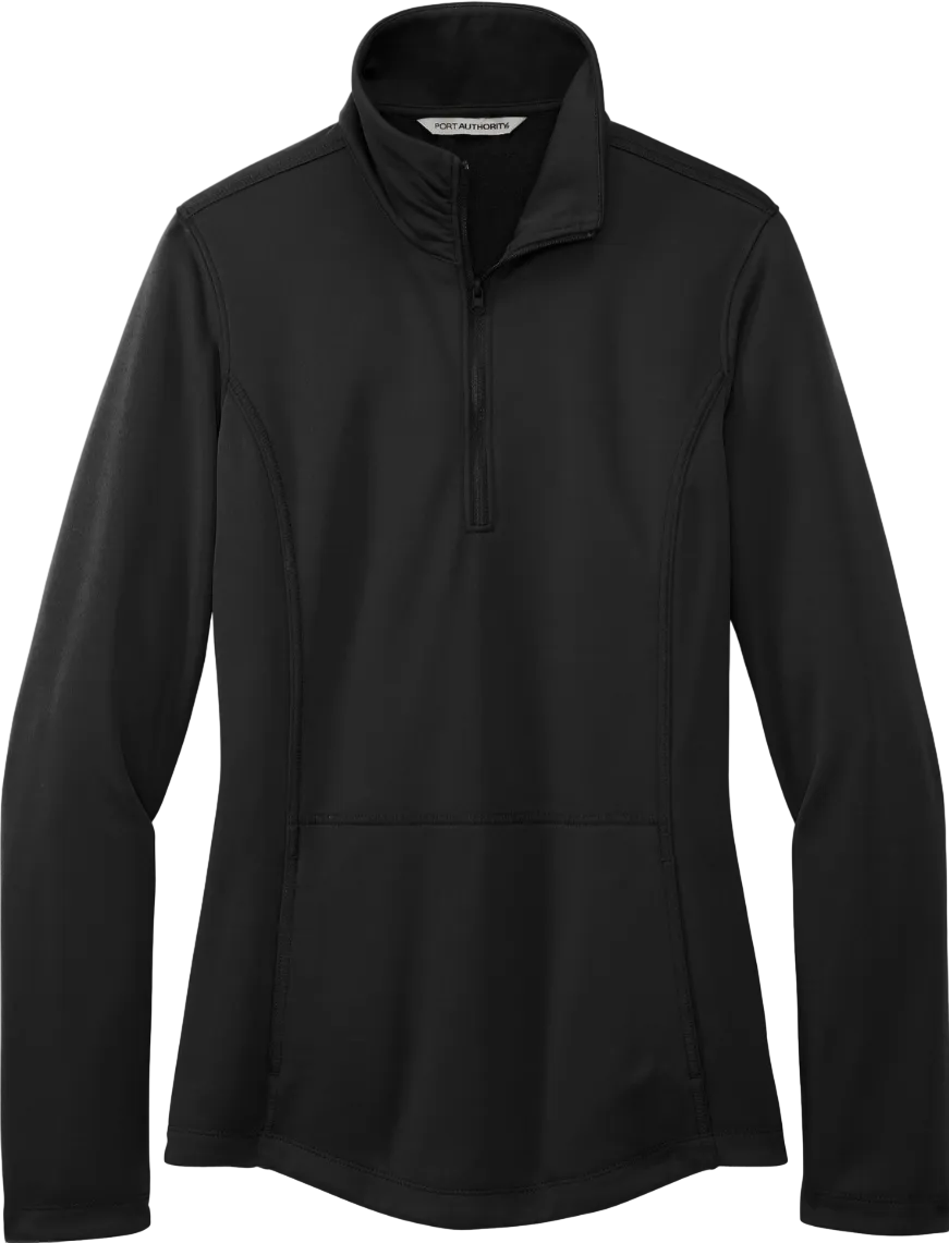 Ladies Smooth Fleece 1/4-Zip