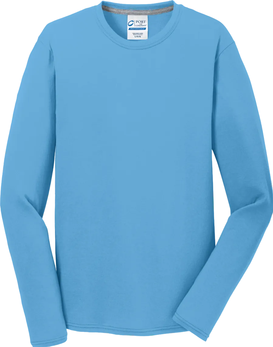 Long Sleeve Performance Blend Tee