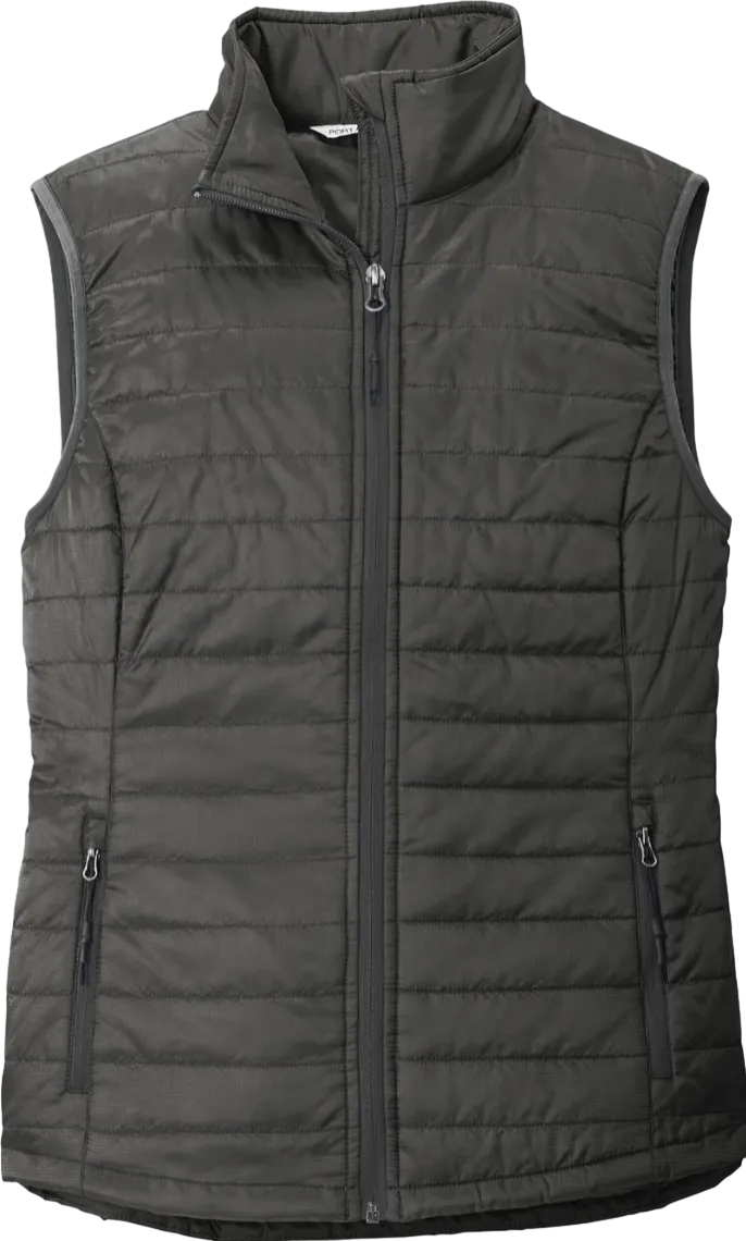 Ladies Packable Puffy Vest