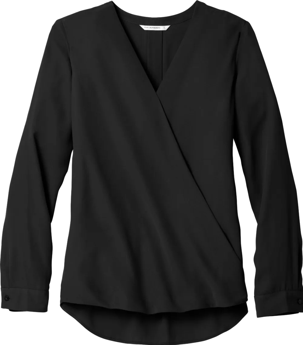 Ladies Wrap Blouse
