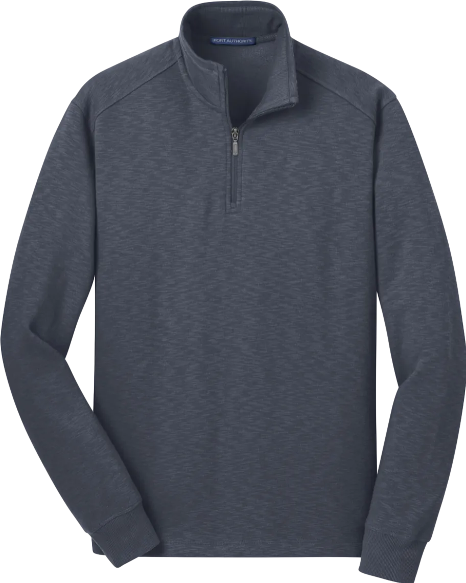 Slub Fleece 1/4-Zip Pullover