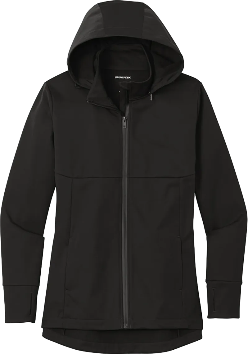 Ladies Hooded Soft Shell Jacket