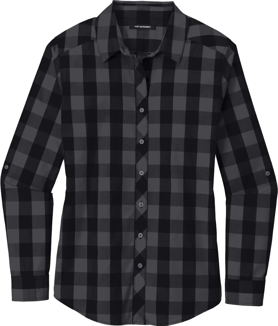 Ladies Everyday Plaid Shirt