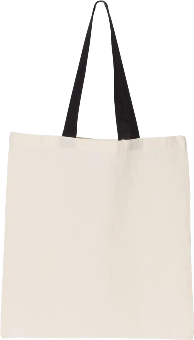 OAD Contrast-Color Handle Tote