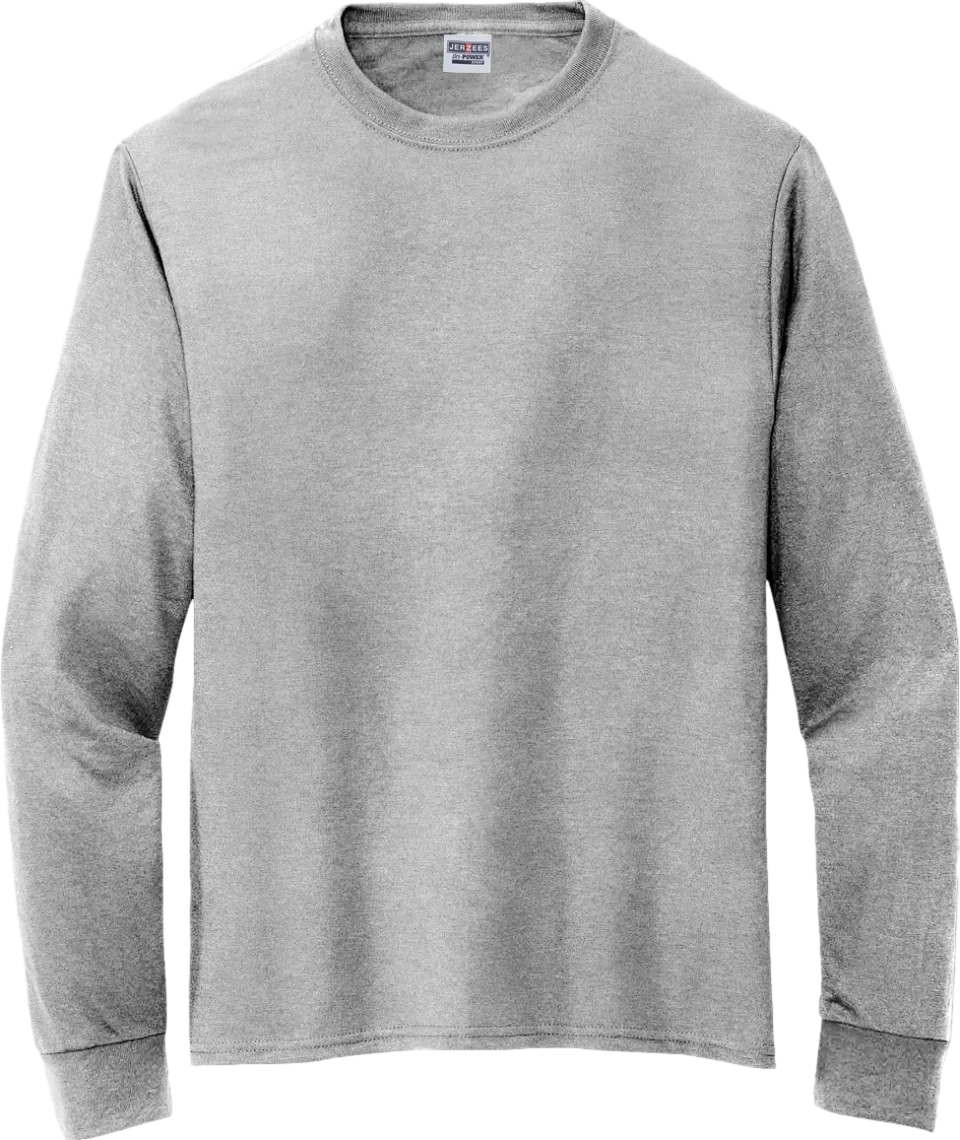 Dri-Power 100% Polyester Long Sleeve T-Shirt