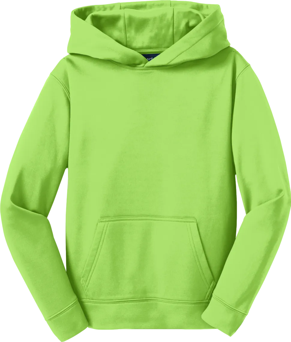 Youth Sport-Wick Fleece Hooded Pullover