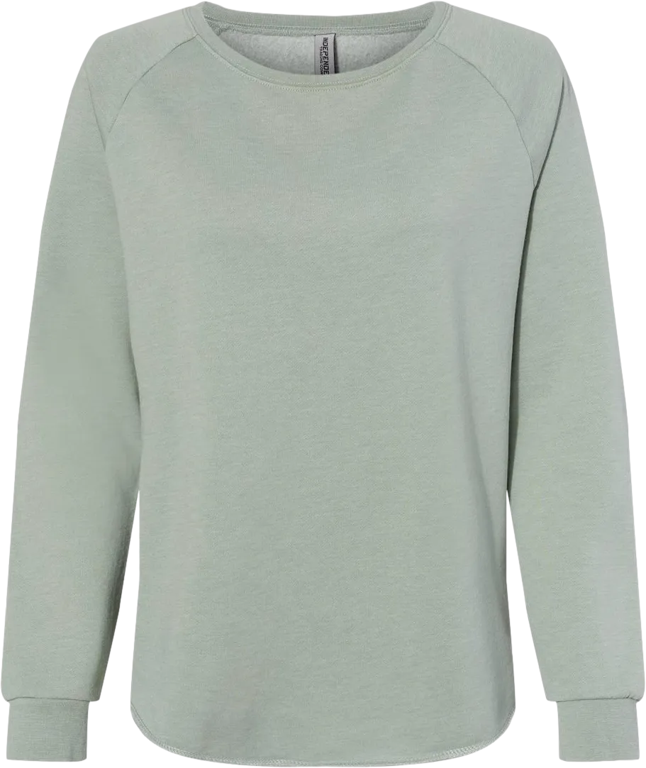 Women's California Wave Wash Crewneck Sweatshirt