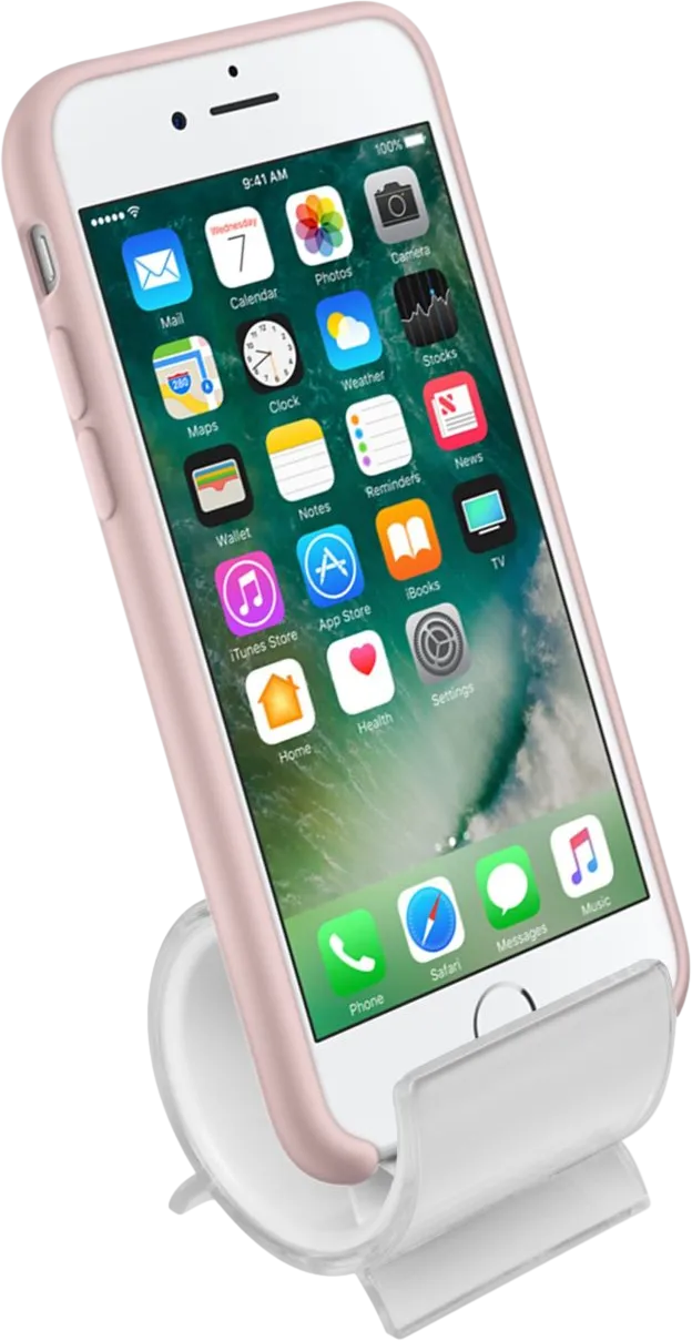 White Cell Phone Stand