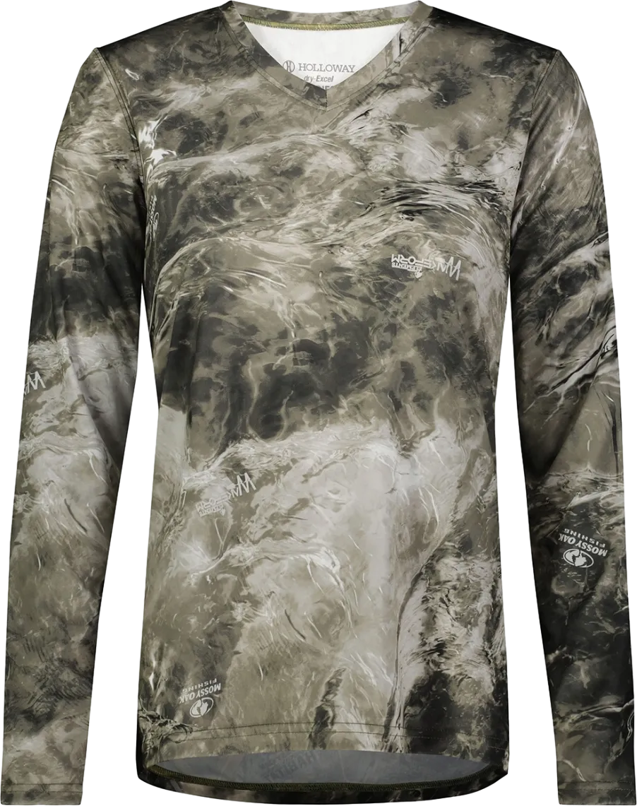 Ladies Mossy Oak Momentum Long Sleeve Tee