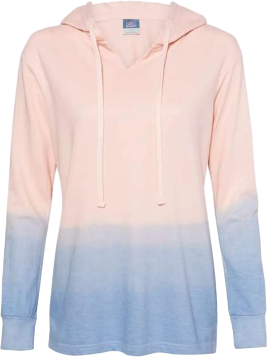Women's French Terry Ombré Hooded Sweatshirt