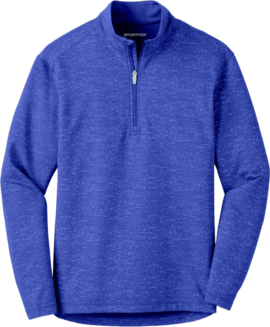 Sport-Wick Stretch Reflective Heather 1/2-Zip Pullover