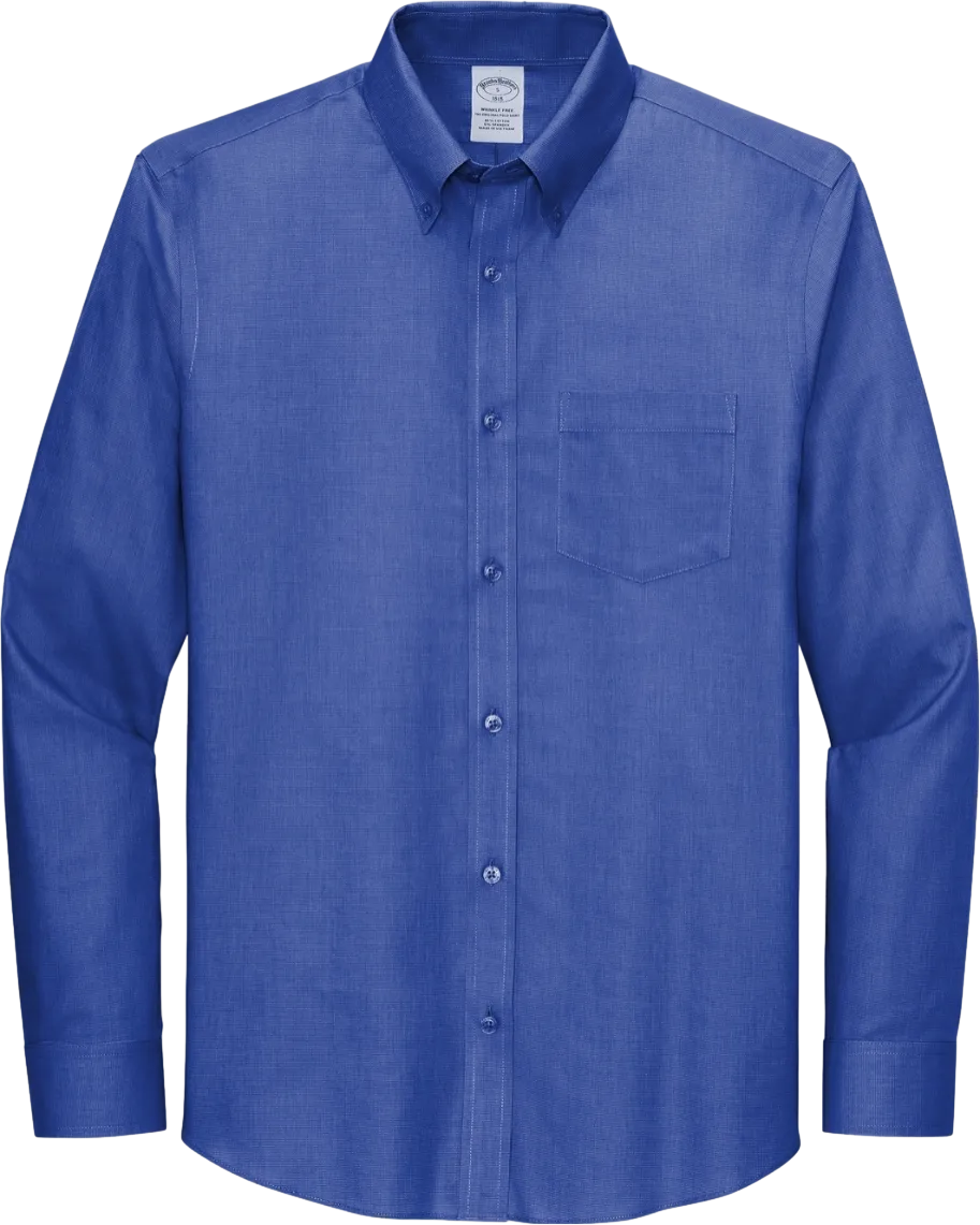 Tall Wrinkle-Free Stretch Nailhead Shirt