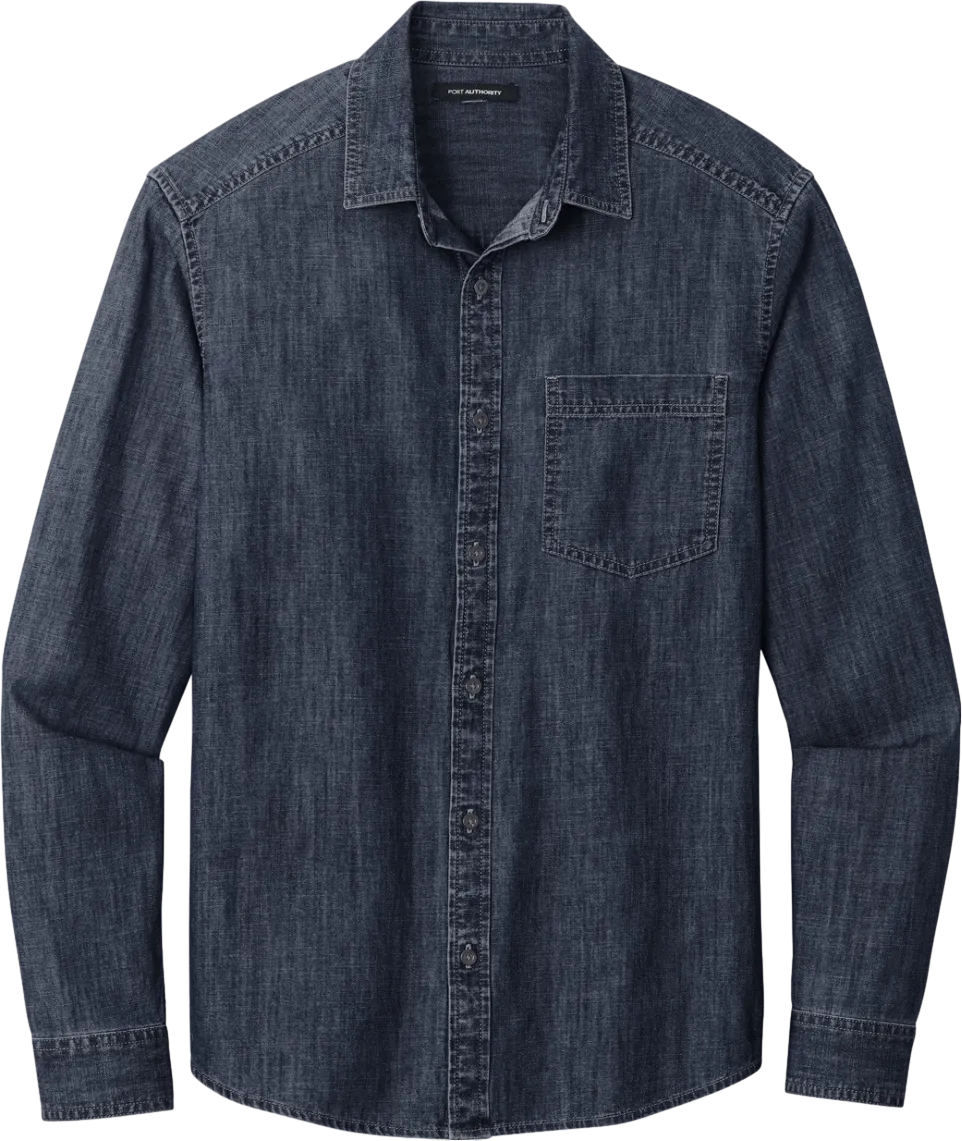 Long Sleeve Perfect Denim Shirt
