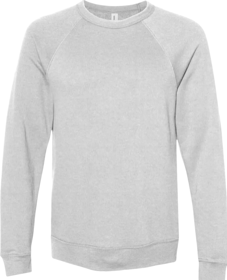 Sponge Fleece Raglan Crewneck Sweatshirt