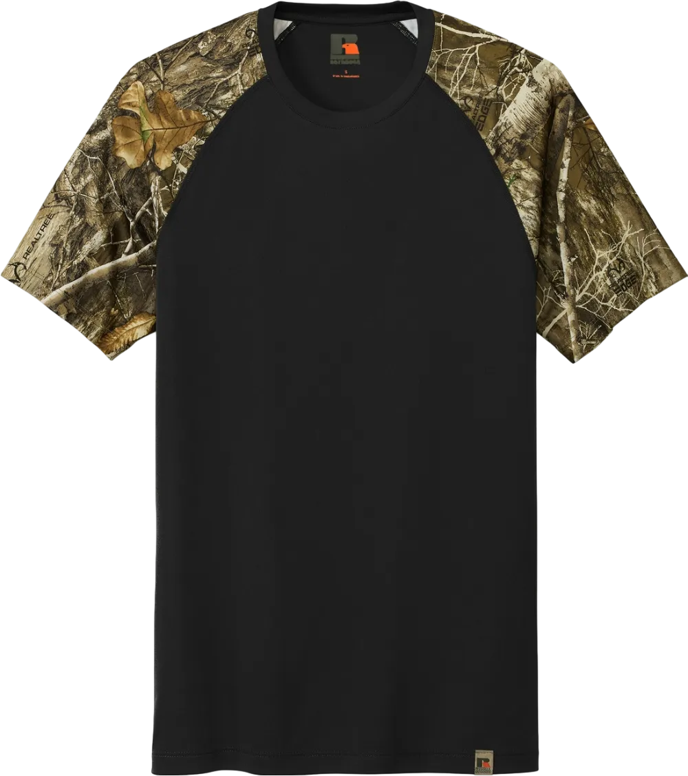 Outdoors Realtree Colorblock Performance Tee