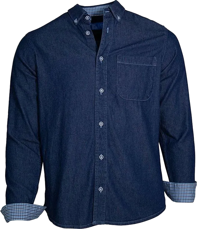 Men's Elite Long Sleeve Men's Denim Elite Shirt
