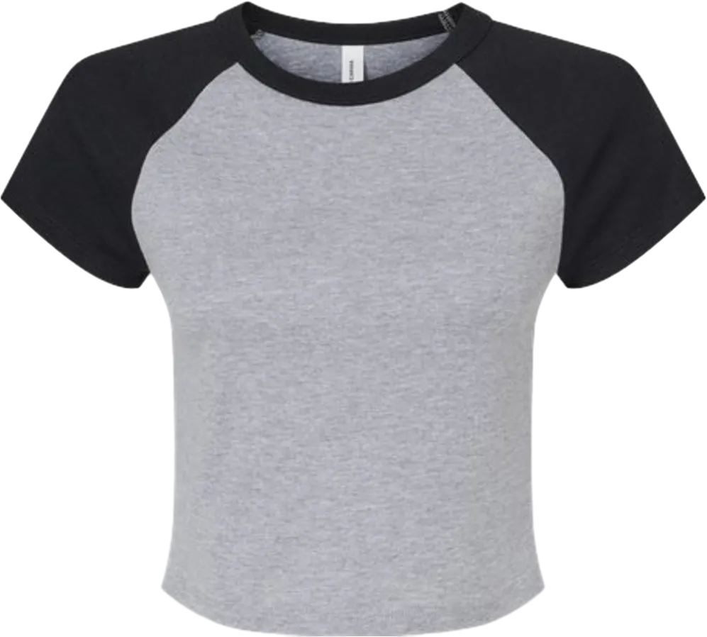 Women's Micro Rib Raglan Baby Tee