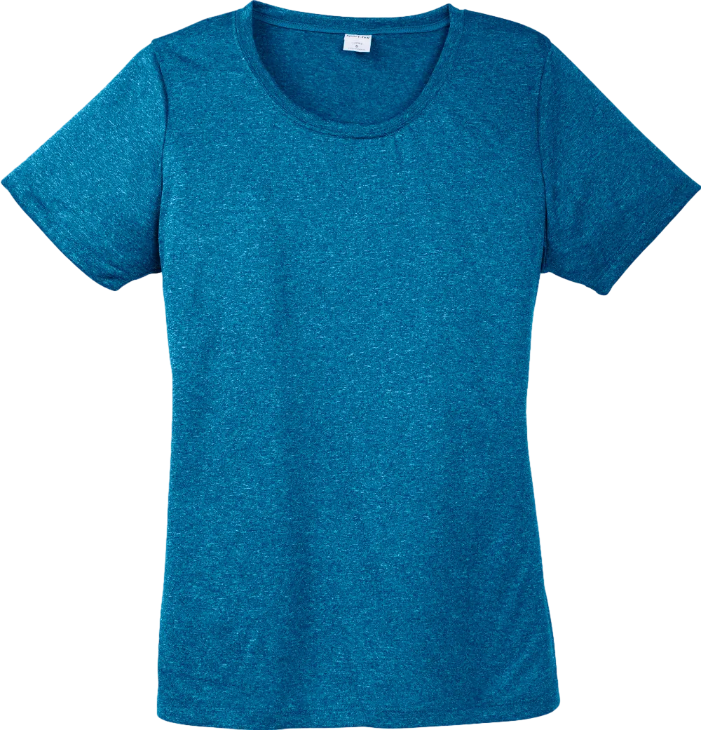 Ladies Heather Contender Scoop Neck Tee
