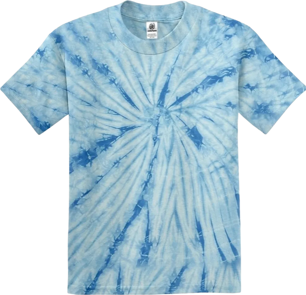 Tie Dye Spider - 5.2 oz 100% Cotton Tie Dye (TD1000)