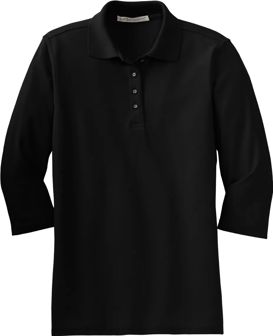 Women's Silk Touch 3/4-Sleeve Polo