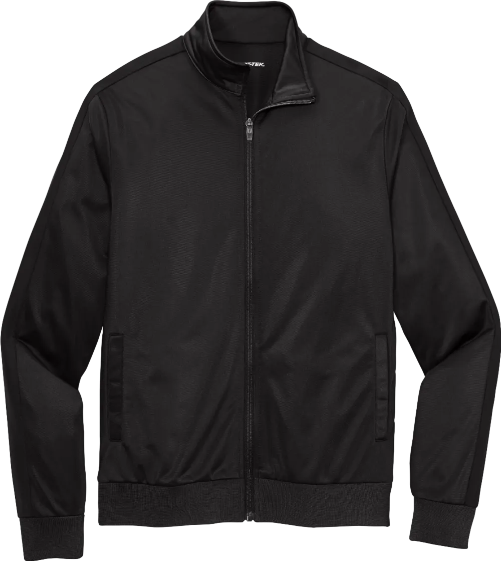 Tricot Sleeve Stripe Track Jacket