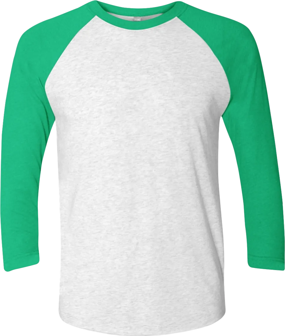 Unisex Tri-Blend Three-Quarter Sleeve Raglan Tee