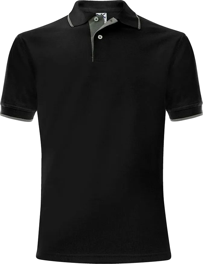 Waffle Combination Short Sleeve Men's Polo Shirt