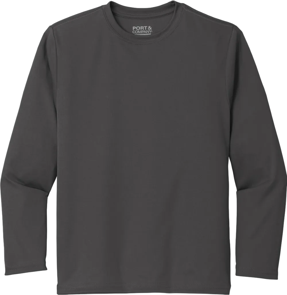 Youth Long Sleeve Performance Tee