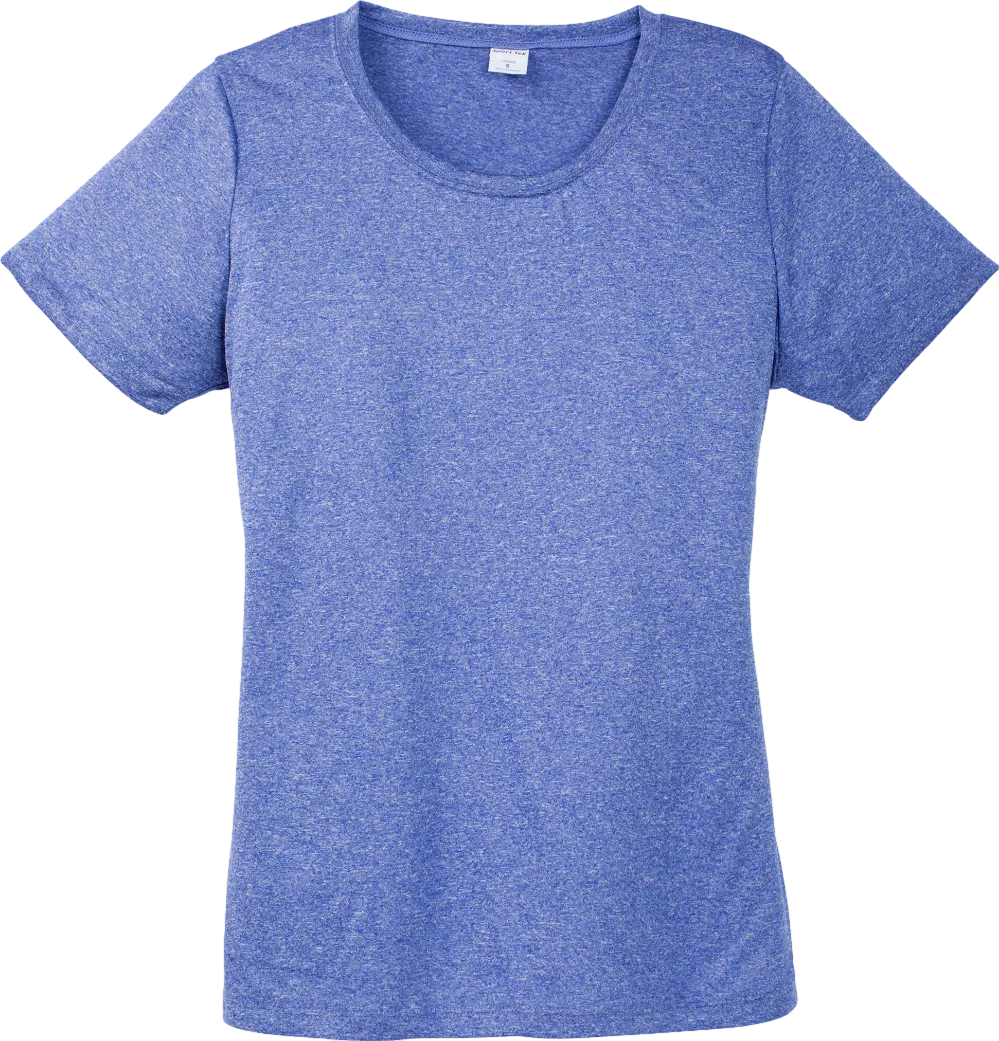 Ladies Heather Contender Scoop Neck Tee