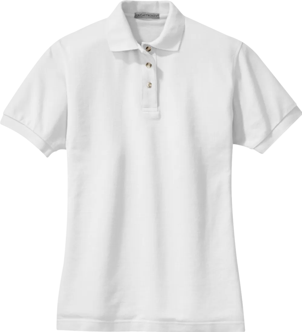 Ladies Heavyweight Cotton Pique Polo