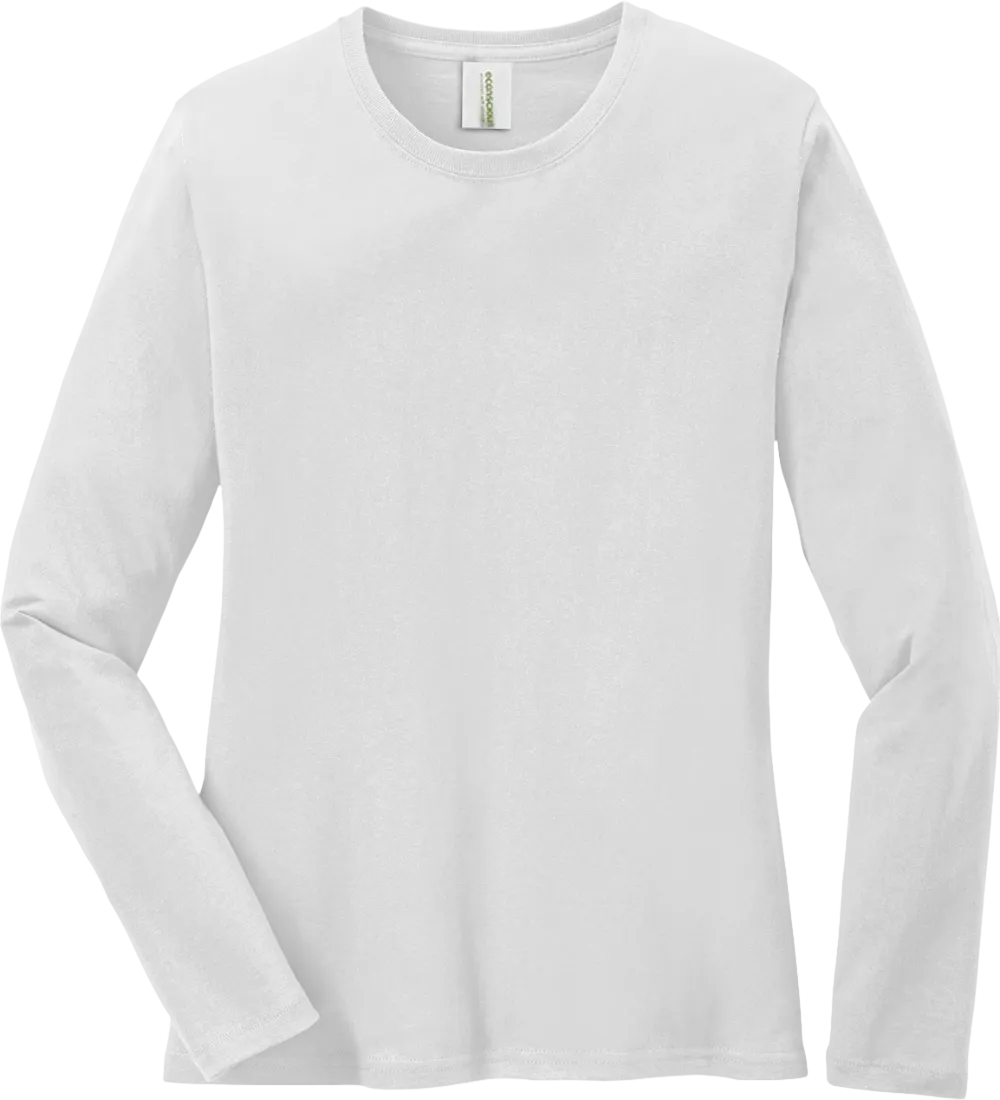 Ladies' 4.4 oz., 100% Organic Cotton Classic Long-Sleeve T-Shirt