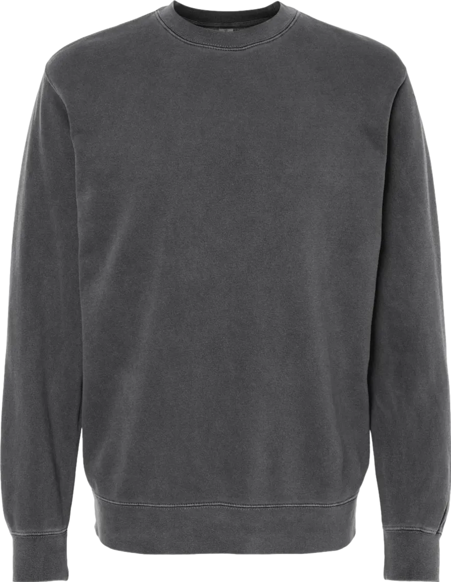 Unisex Midweight Pigment-Dyed Crewneck Sweatshirt