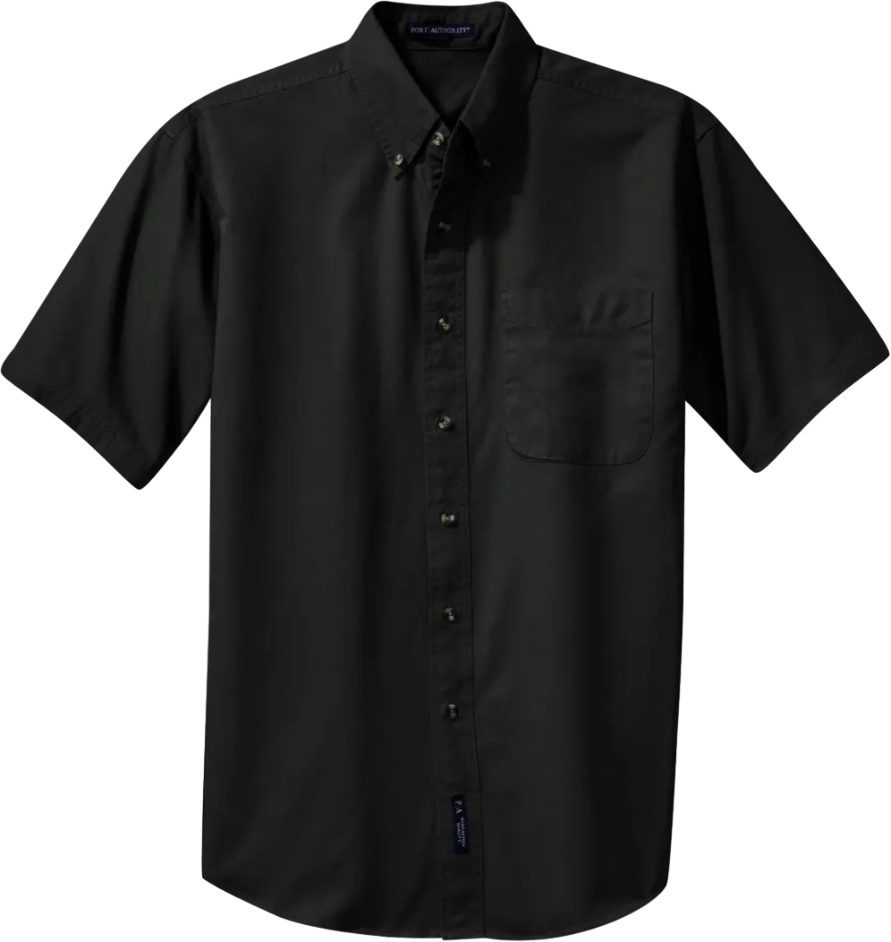 Short Sleeve Twill Shirt