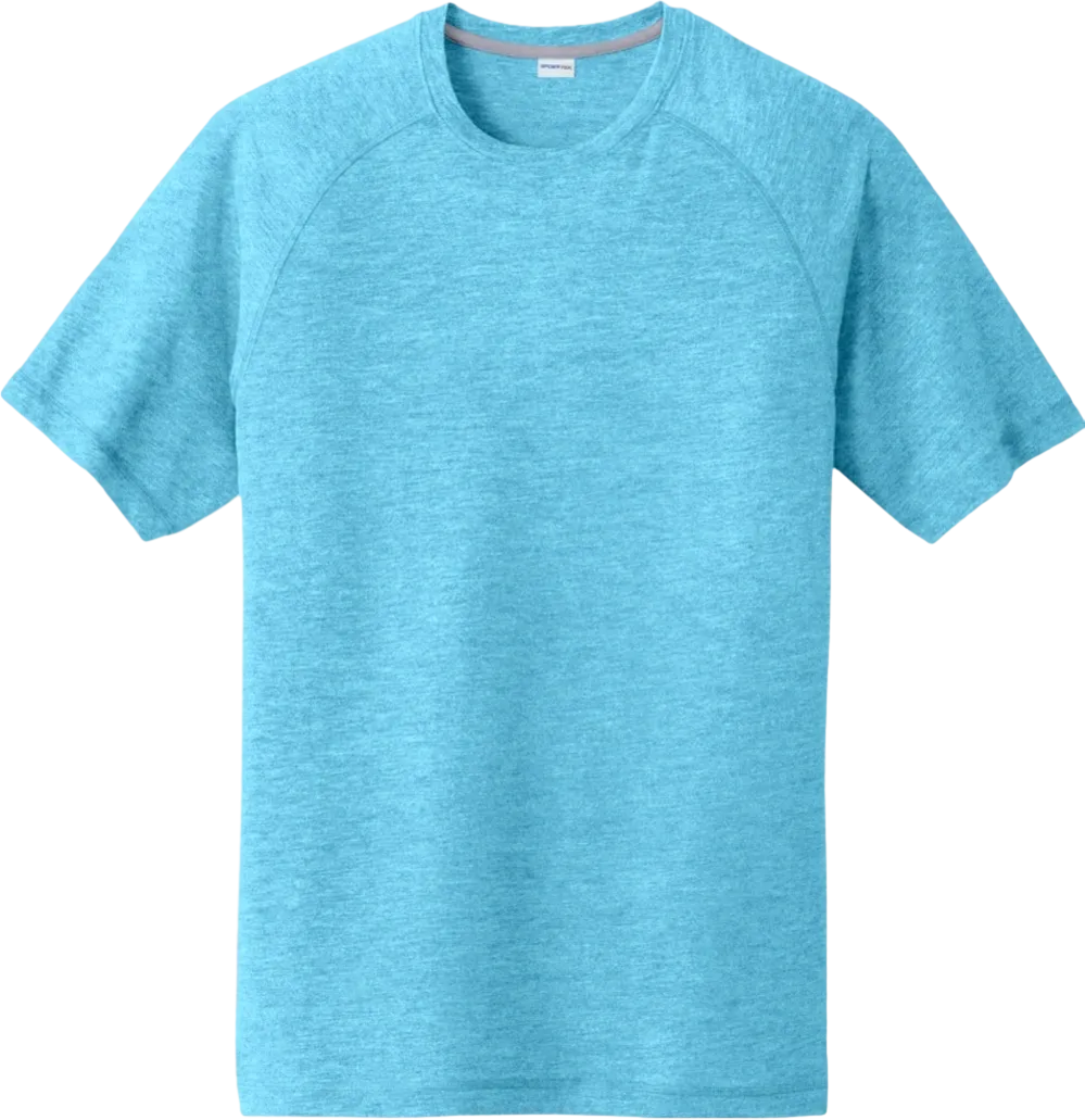 PosiCharge Tri-Blend Wicking Raglan Tee