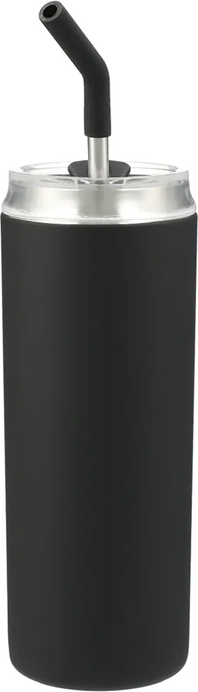Marka Copper Vacuum Tumbler with Stainless Steel Straw 20oz