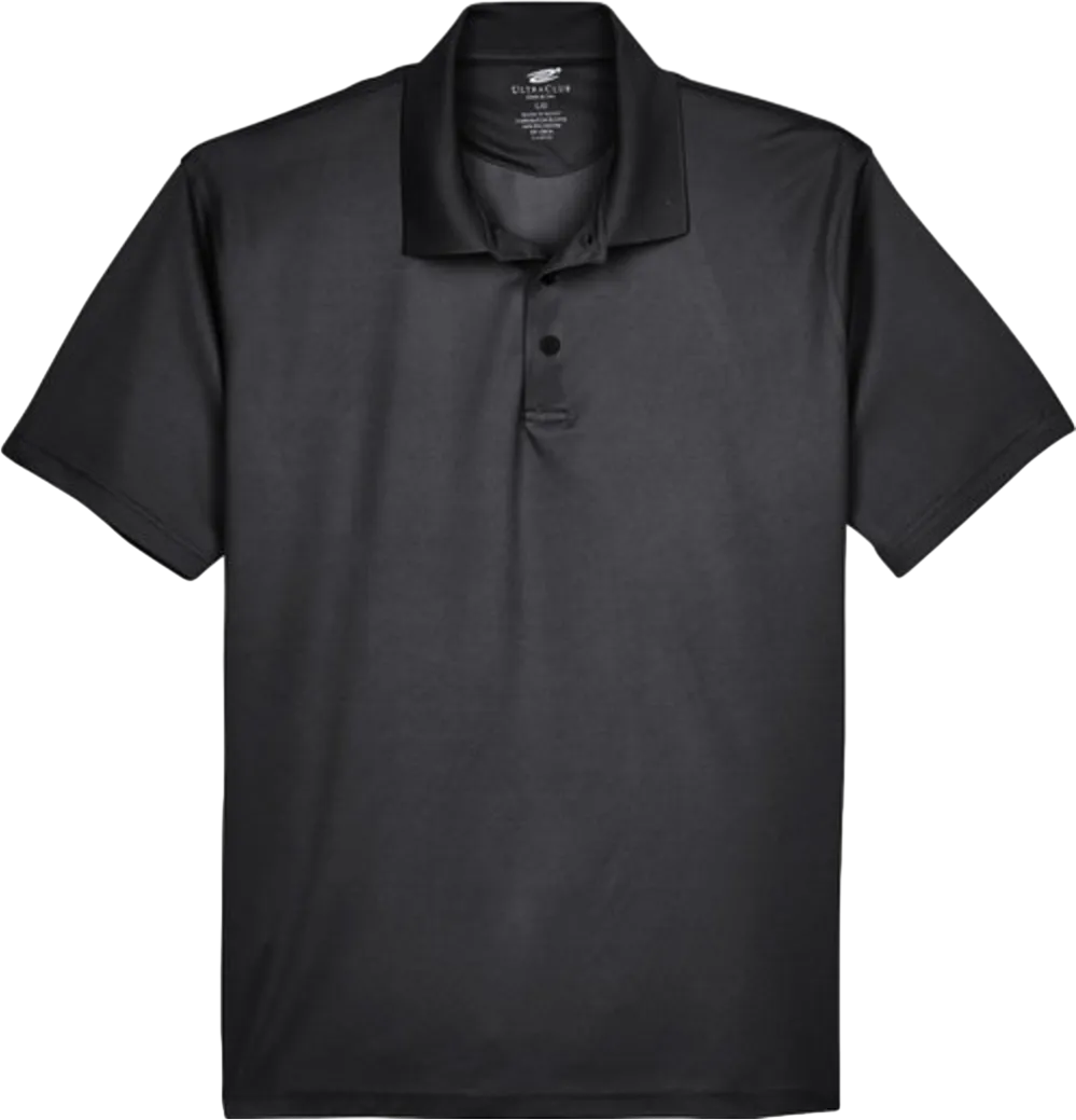 UltraClub Men's Cool & Dry Mesh Piqué Polo