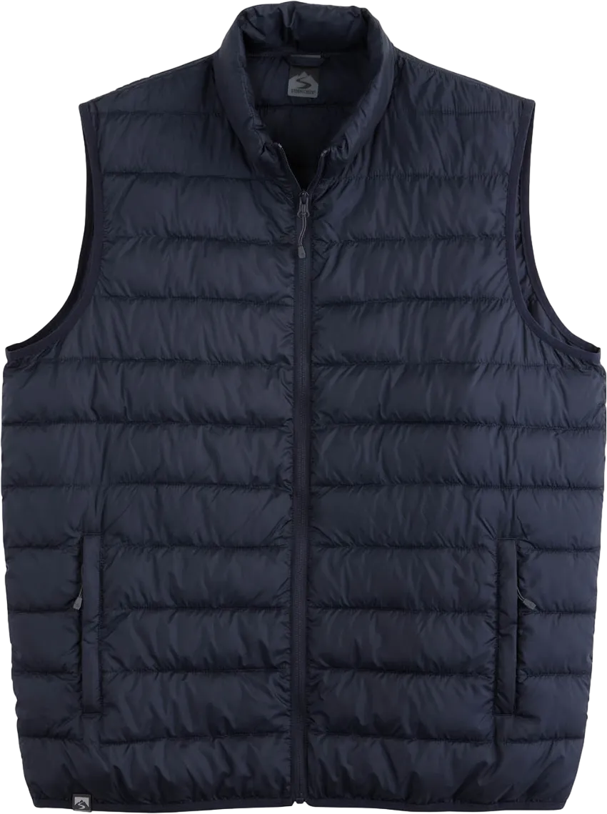 Men's Pacific Puffer 100 GSM Insulated Faux Down Packable Quilted Vest